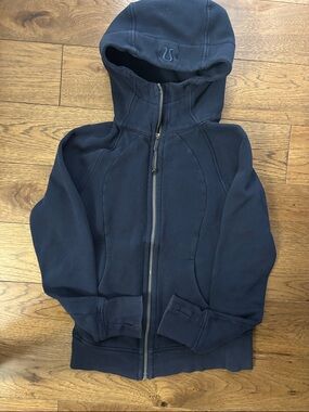 lululemon athletica Navy Blue Full-Zip Hoodie